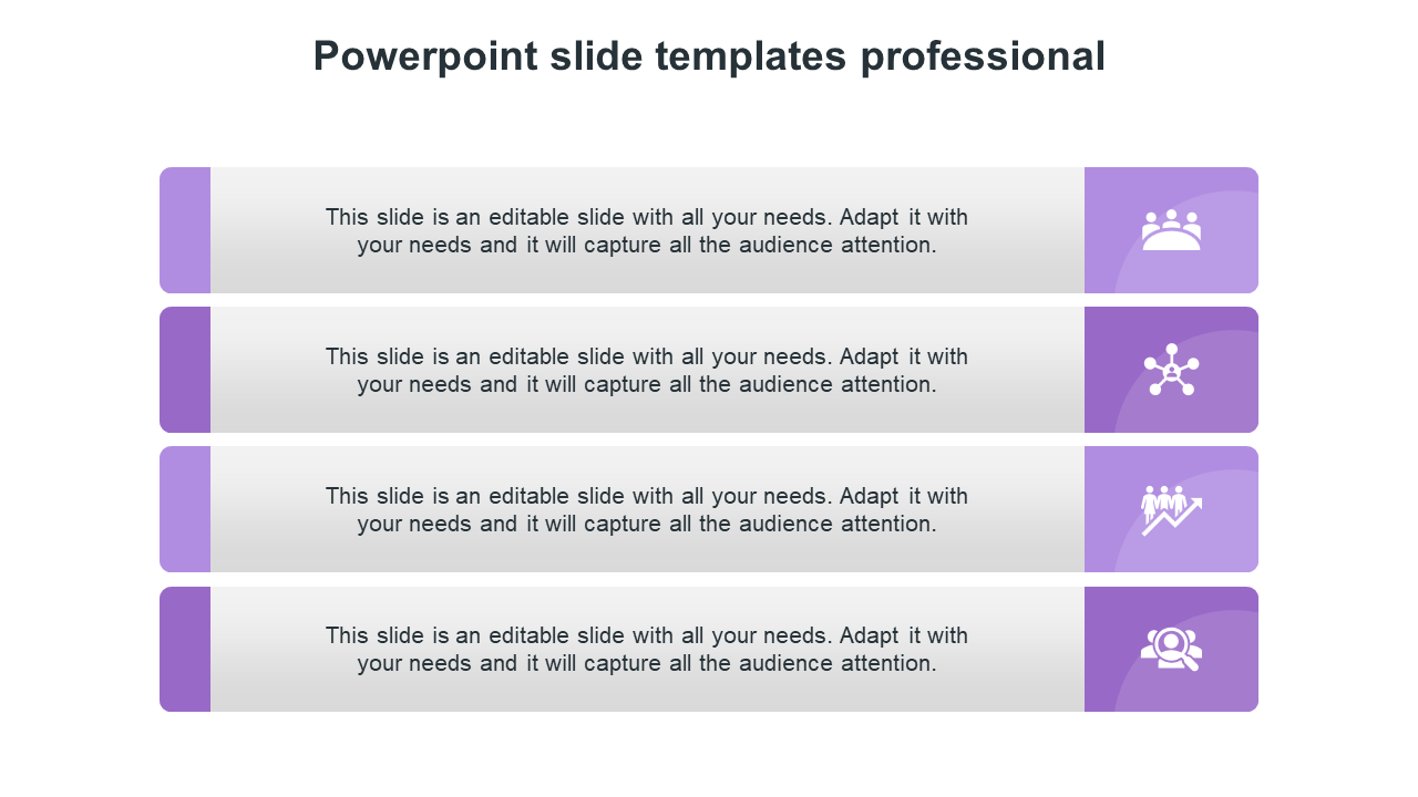 Free - Stunning PowerPoint Slide Templates Professional Design